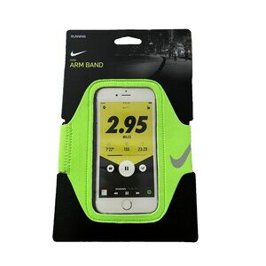 Nike Running Lean ARM Band OSFM Electric Green/Silver